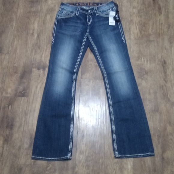 Rock Revival Women's 26 Easy Boot Elaina Embellished Embroidered - Picture 4 of 13